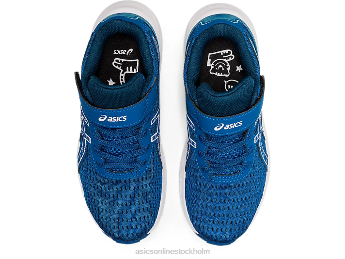 Asics pre excite 9 förskola barn D6D04463 sjödrev/vit