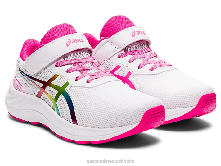 Asics pre excite 9 förskola barn D6D04465 vit/rosa glo