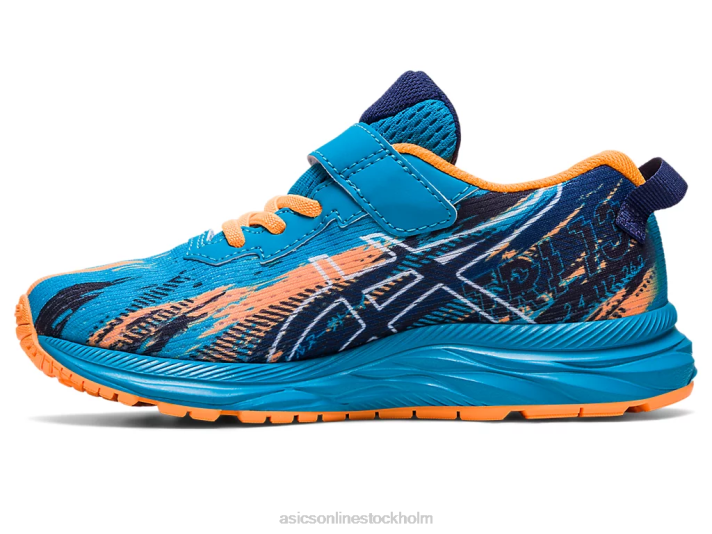 Asics pre noosa tri 13 förskola barn D6D04263 ö blå/vit