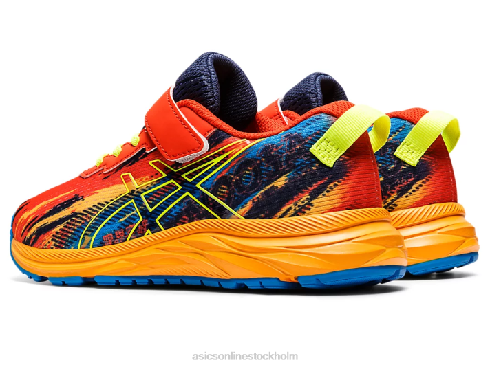 Asics pre noosa tri 13 förskola barn D6D04347 körsbärstomat/säkerhetsgul