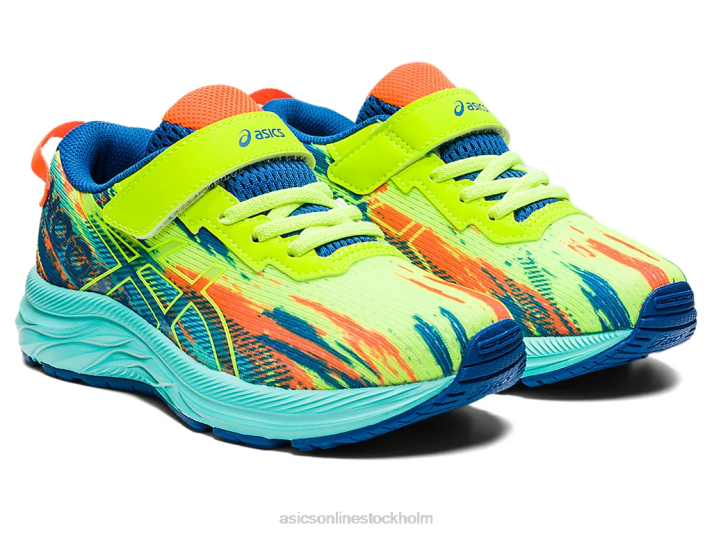 Asics pre noosa tri 13 förskola barn D6D04421 hazard grön