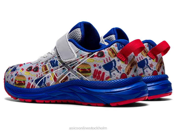 Asics pre noosa tri 13 förskola barn D6D04531 piemonte grå/vit