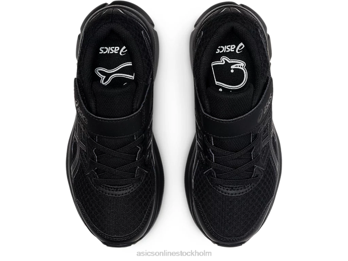 Asics ryck 3 förskola barn D6D04524 svart