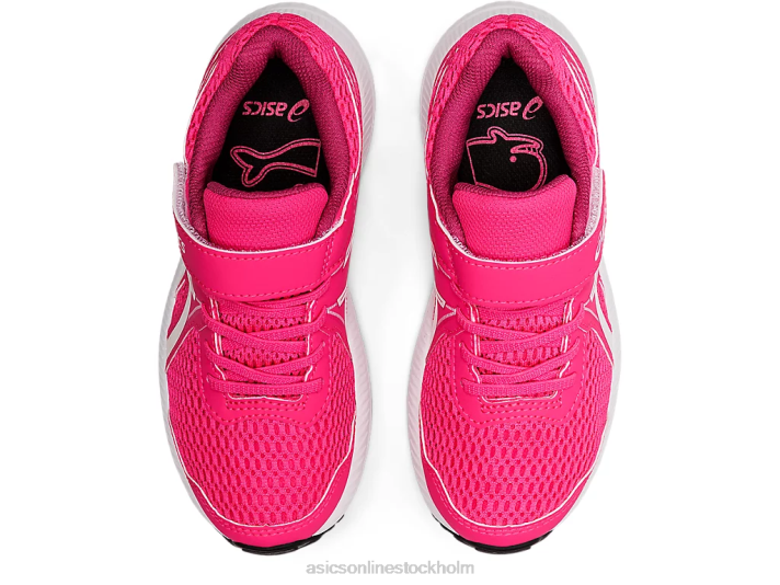 Asics tävla 7 förskola barn D6D04467 rosa glo/vit