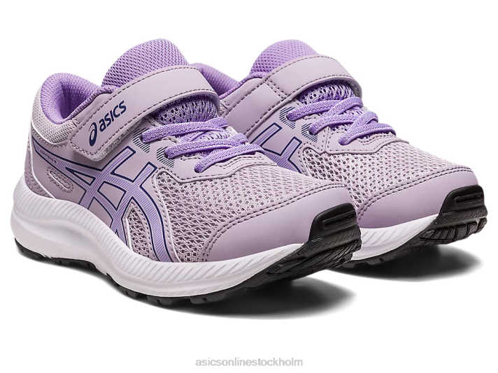 Asics tävla 8 förskola barn D6D04248 skymningsviol/digitalviolett
