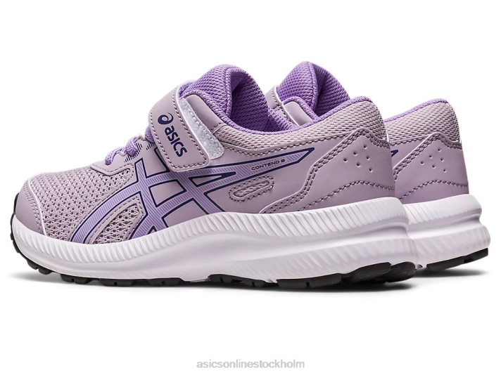 Asics tävla 8 förskola barn D6D04248 skymningsviol/digitalviolett