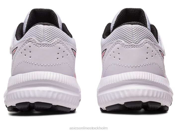 Asics tävla 8 förskola barn D6D04297 vit/elektrisk röd