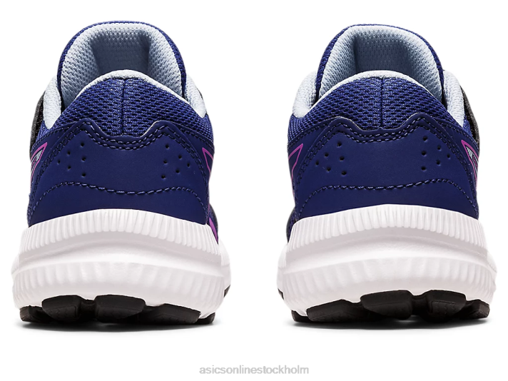 Asics tävla 8 förskola barn D6D04396 dyk blå/orkidé