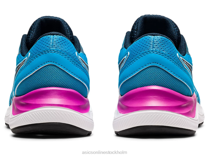 Asics gel-excite 8 årskurs barn D6D04528 digital aqua/vit