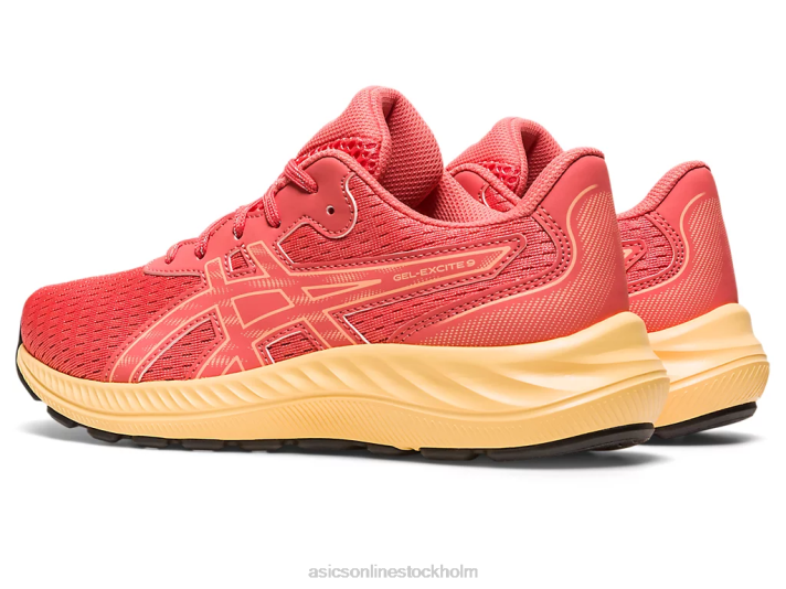 Asics gel-excite 9 årskurs barn D6D04304 papaya/sommardyn
