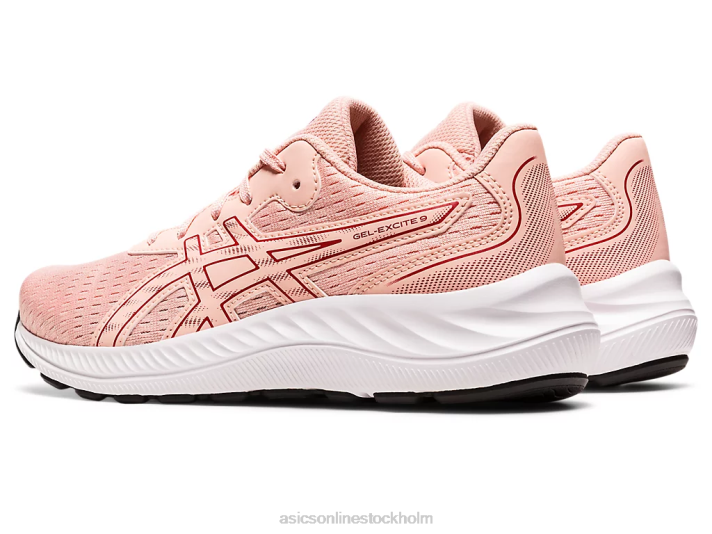 Asics gel-excite 9 årskurs barn D6D04378 frostad ros/tranbär
