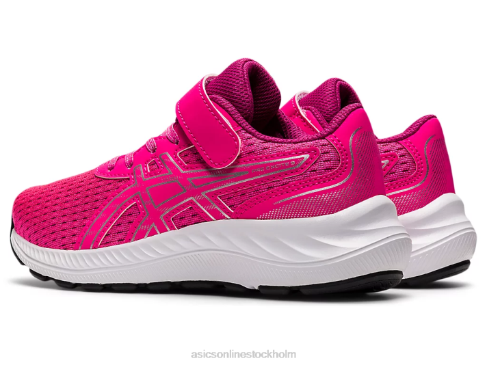 Asics gel-excite 9 årskurs barn D6D04459 rosa glo/rent silver