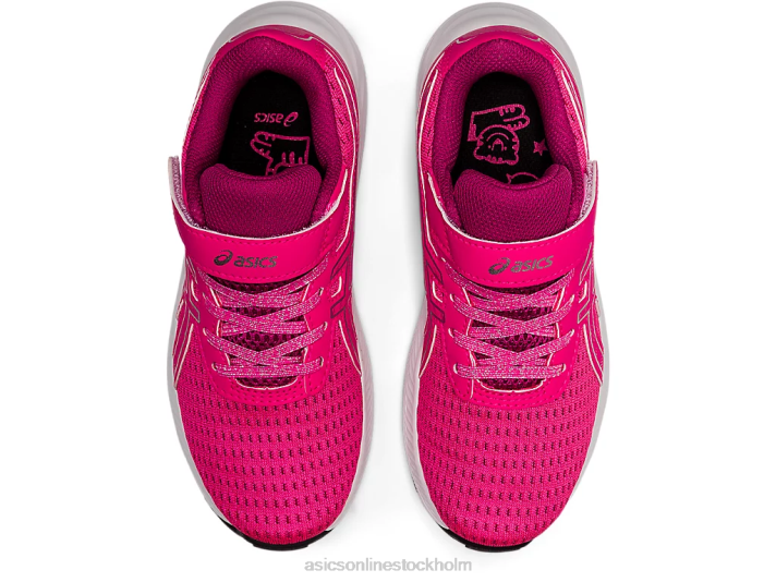 Asics gel-excite 9 årskurs barn D6D04459 rosa glo/rent silver