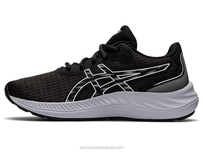 Asics gel-excite 9 årskurs barn D6D04466 svart vit