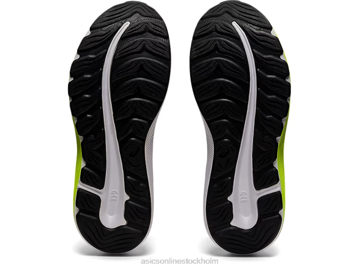 Asics gel-excite 9 årskurs barn D6D04507 svart/farlig grön