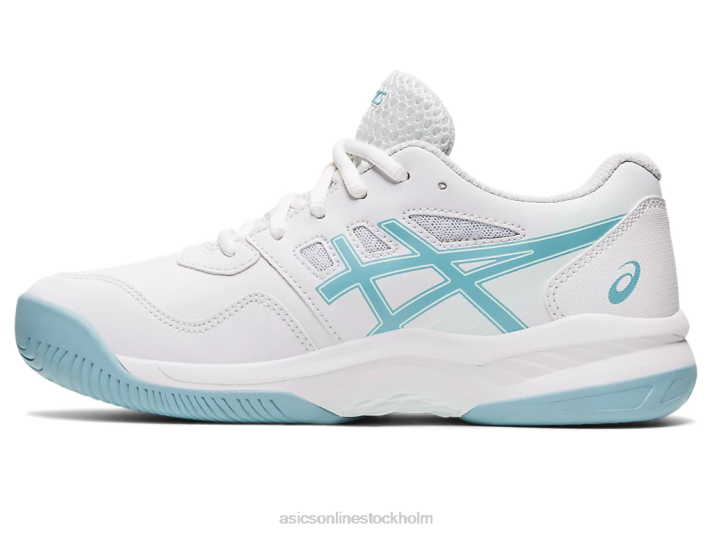 Asics gel-game 8 klass skola barn D6D04408 vit/rökblå