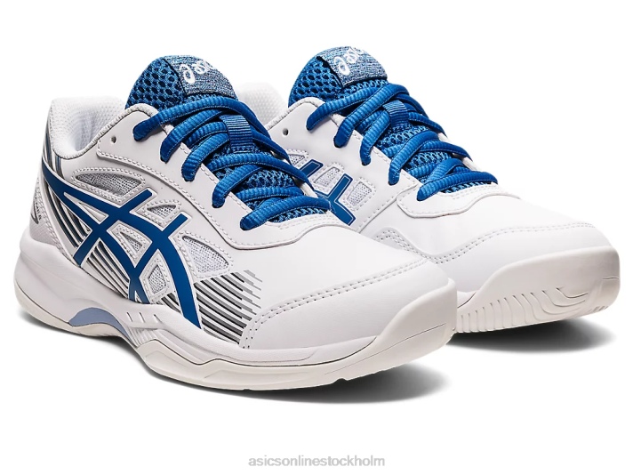 Asics gel-game 8 klass skola barn D6D04429 vit/lake drive
