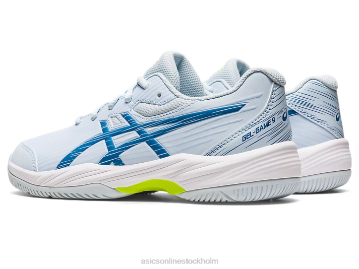 Asics gel-game 9 årskurs barn D6D04272 himmel/återfödd blå