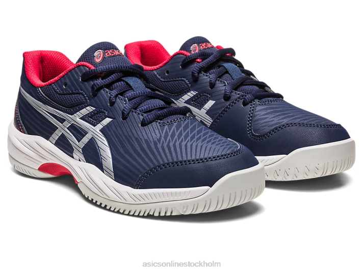 Asics gel-game 9 årskurs barn D6D04273 midnatt/rent silver