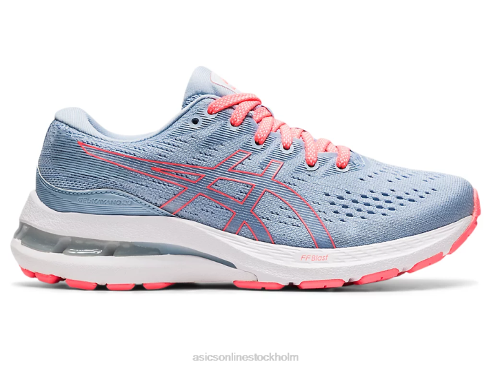 Asics gel-kayano 28 klass skola barn D6D04530 dimma/vit