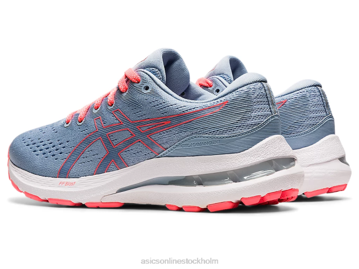 Asics gel-kayano 28 klass skola barn D6D04530 dimma/vit