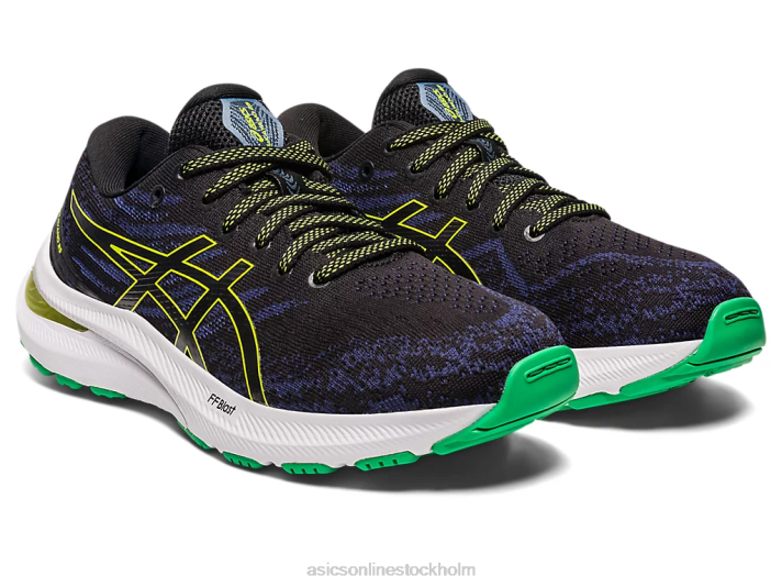 Asics gel-kayano 29 årskurs barn D6D04291 svart/limeskal