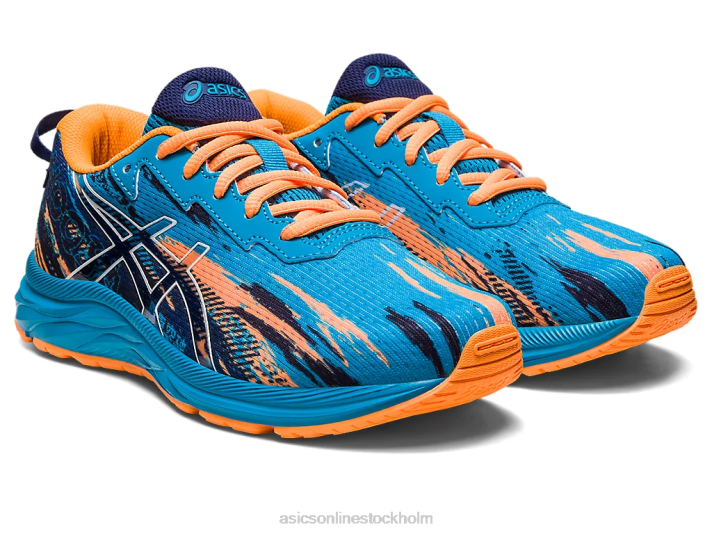 Asics gel-noosa tri 13 årskurs barn D6D04242 ö blå/vit