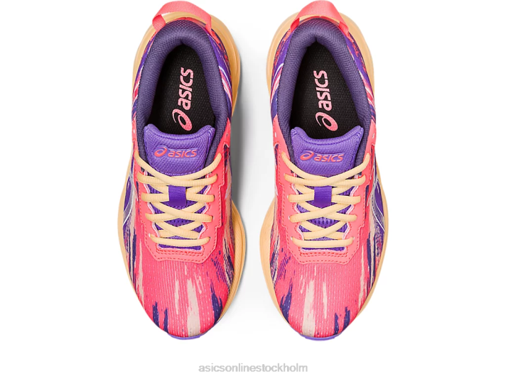 Asics gel-noosa tri 13 årskurs barn D6D04269 flammande korall/vit