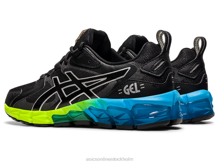 Asics gel-quantum 180 6 årskurs barn D6D04315 svart/aizuri blå