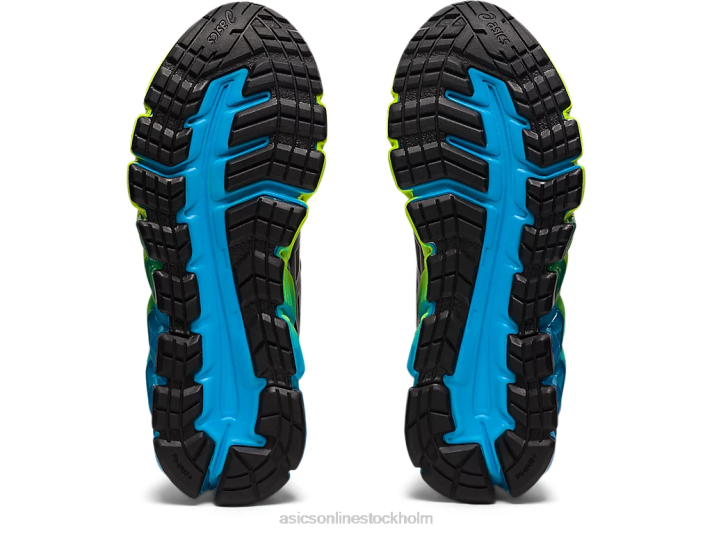 Asics gel-quantum 180 6 årskurs barn D6D04315 svart/aizuri blå