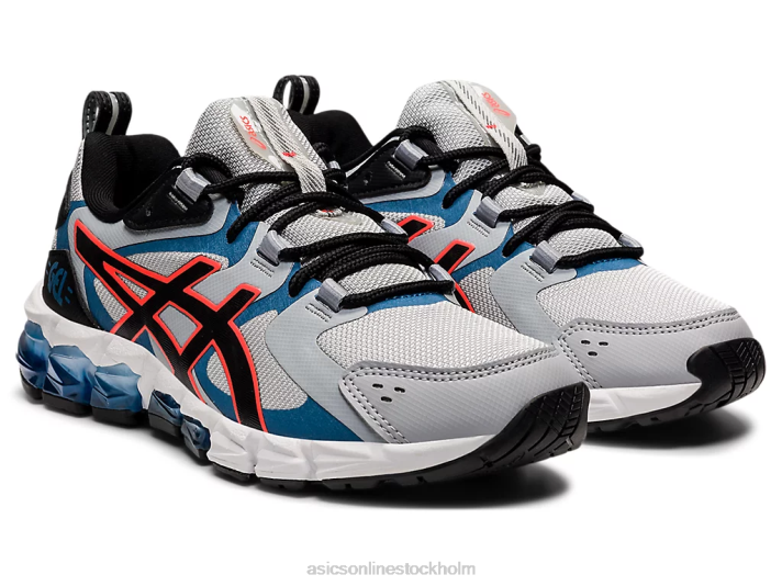 Asics gel-quantum 180 6 årskurs barn D6D04442 glaciär grå/svart