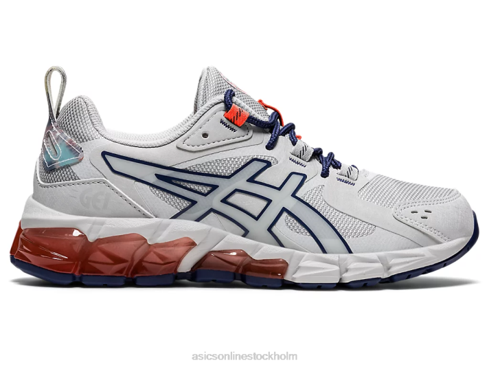 Asics gel-quantum 180 grundskola barn D6D04513 glaciärgrå/åskblå
