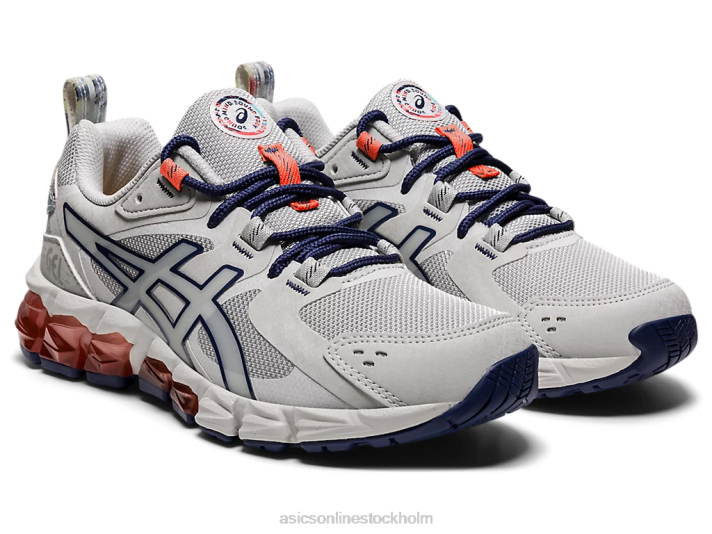 Asics gel-quantum 180 grundskola barn D6D04513 glaciärgrå/åskblå
