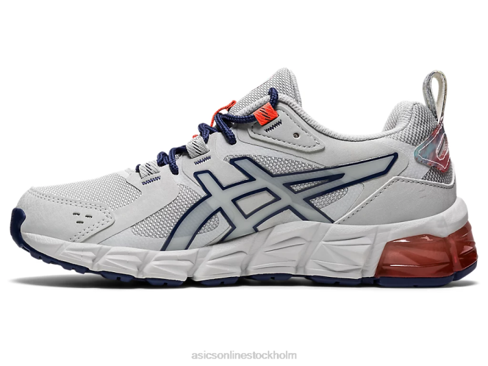 Asics gel-quantum 180 grundskola barn D6D04513 glaciärgrå/åskblå