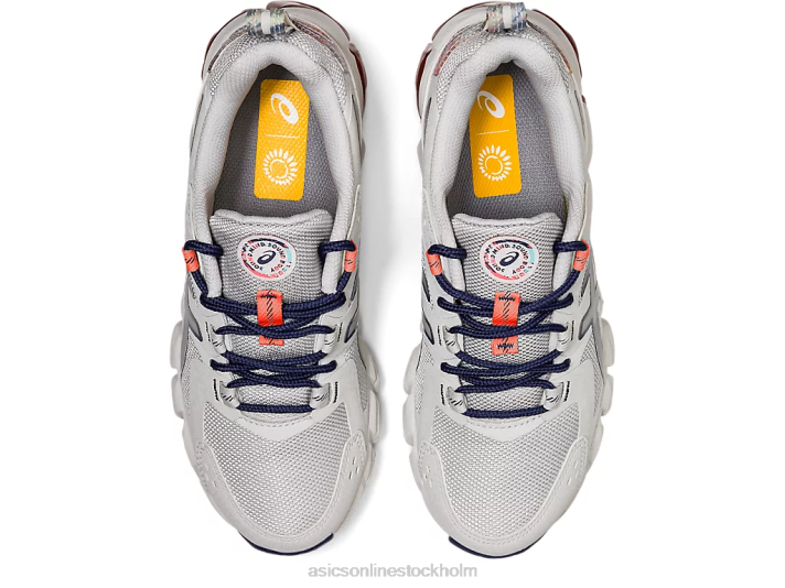 Asics gel-quantum 180 grundskola barn D6D04513 glaciärgrå/åskblå