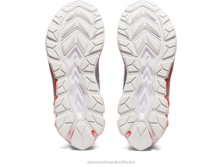 Asics gel-quantum 180 vii grundskola barn D6D04299 vit/solkorall