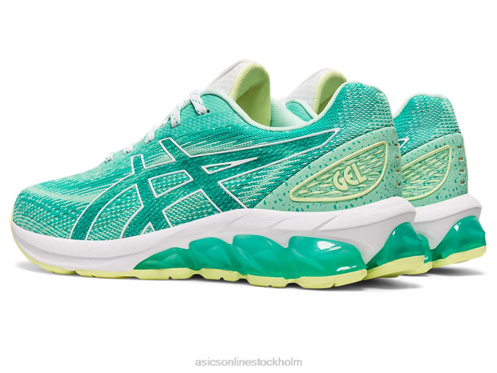 Asics gel-quantum 180 vii grundskola barn D6D04301 vattenfall/isgrönt