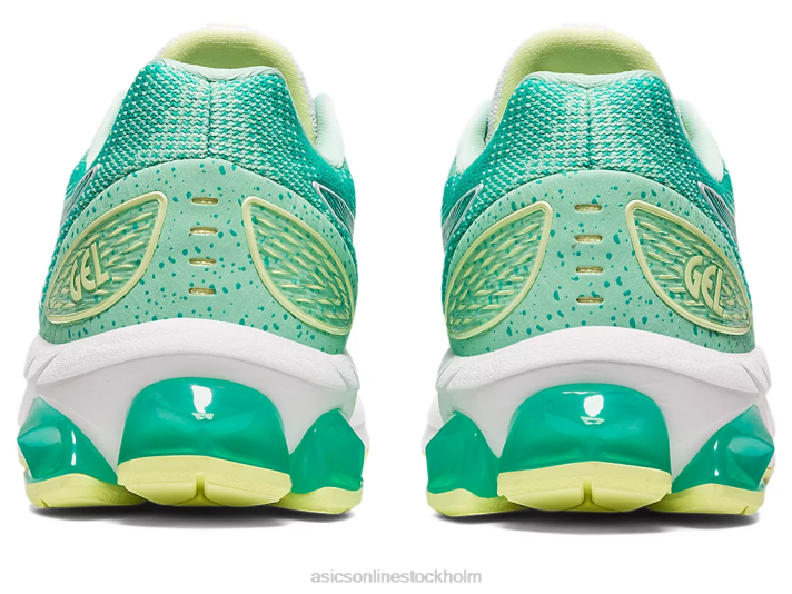 Asics gel-quantum 180 vii grundskola barn D6D04301 vattenfall/isgrönt