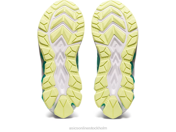 Asics gel-quantum 180 vii grundskola barn D6D04301 vattenfall/isgrönt