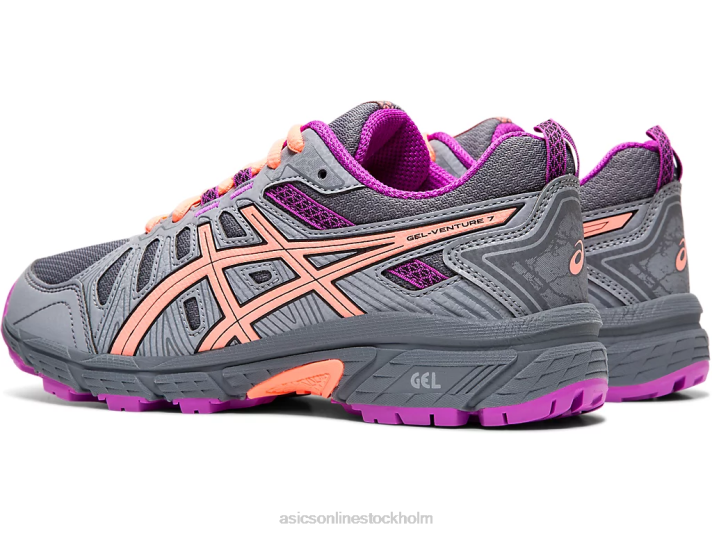 Asics gel-venture 7 årskurs barn D6D04569 metropol/svart