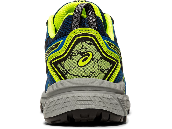 Asics gel-venture 7 årskurs barn D6D04570 svart/säkerhetsgul