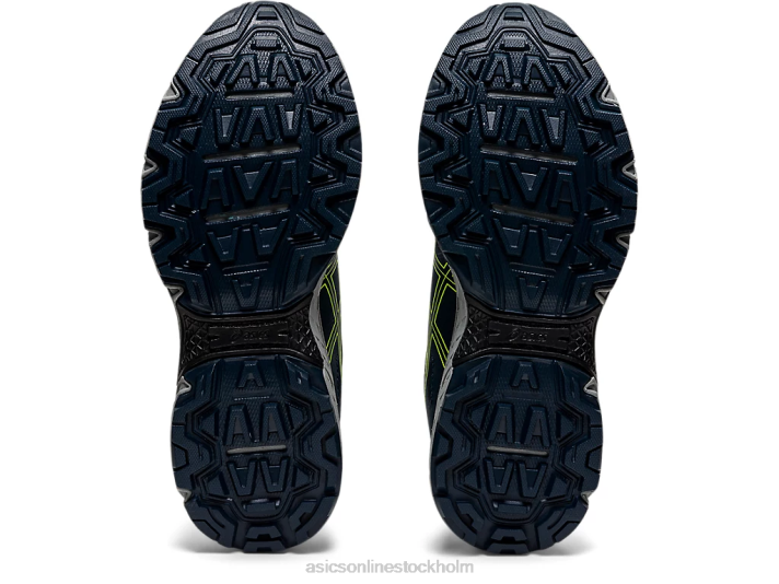 Asics gel-venture 8 klass skola barn D6D04505 fransk blå/farlig grön