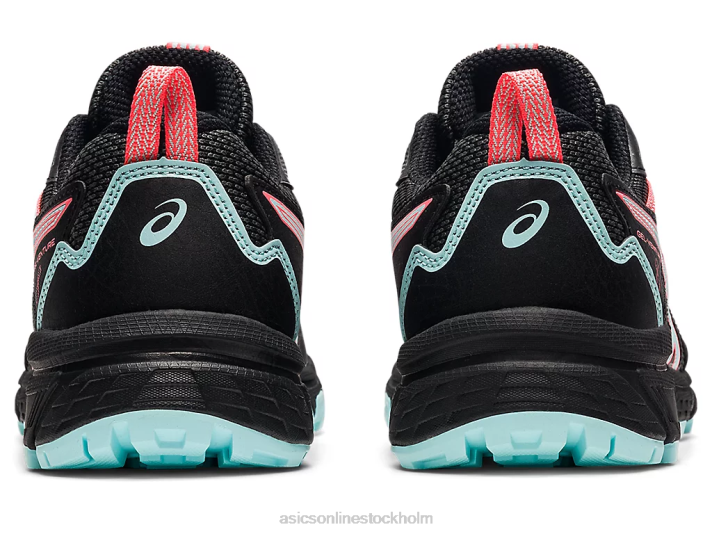 Asics gel-venture 8 klass skola barn D6D04510 svart/klarblå