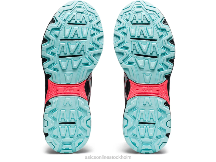 Asics gel-venture 8 klass skola barn D6D04510 svart/klarblå