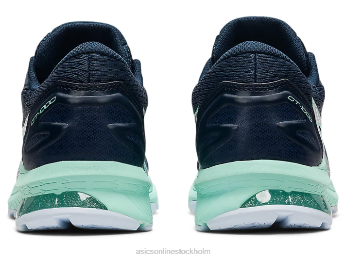 Asics gt-1000 10 grundskola barn D6D04434 åskblå/rent silver