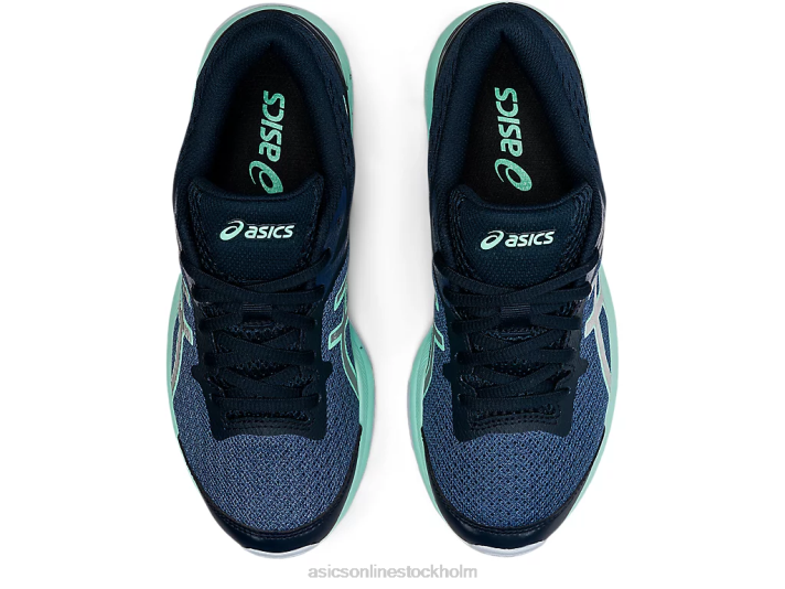 Asics gt-1000 10 grundskola barn D6D04434 åskblå/rent silver