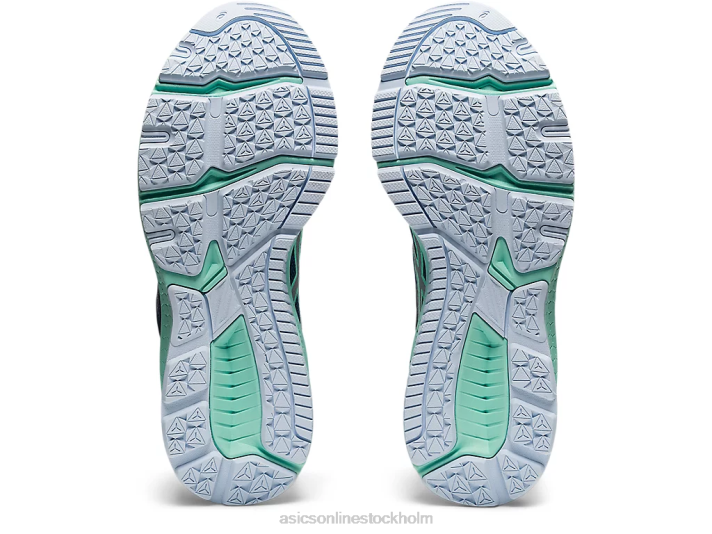 Asics gt-1000 10 grundskola barn D6D04434 åskblå/rent silver