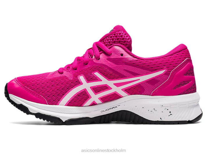 Asics gt-1000 10 grundskola barn D6D04525 rosa rave/vit