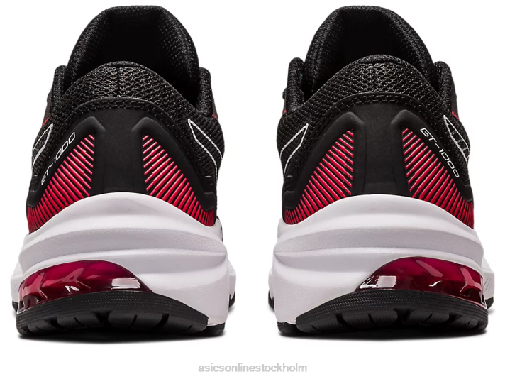 Asics gt-1000 11 grundskola barn D6D04255 svart/elektrisk röd