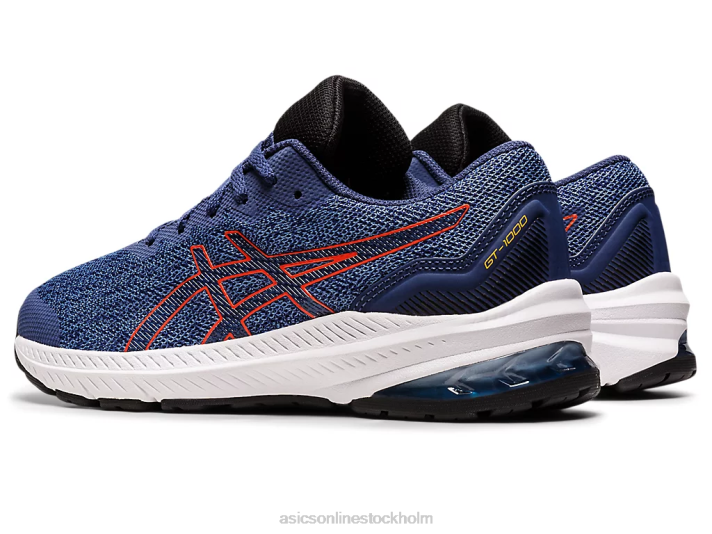 Asics gt-1000 11 grundskola barn D6D04341 azurblått/djupt hav